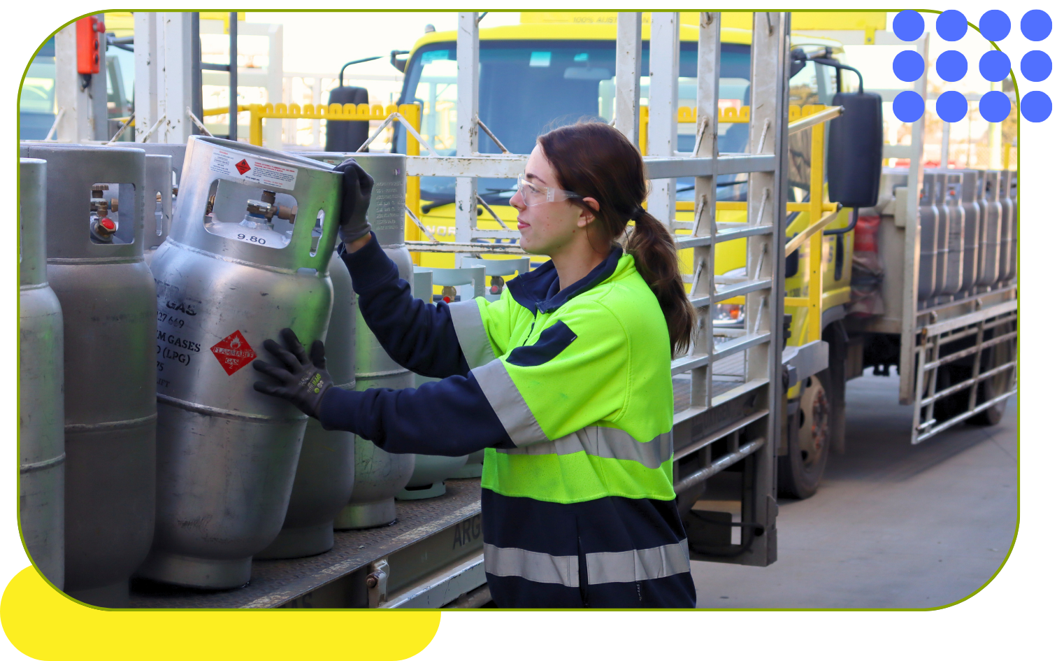 Metro Forklift delivery